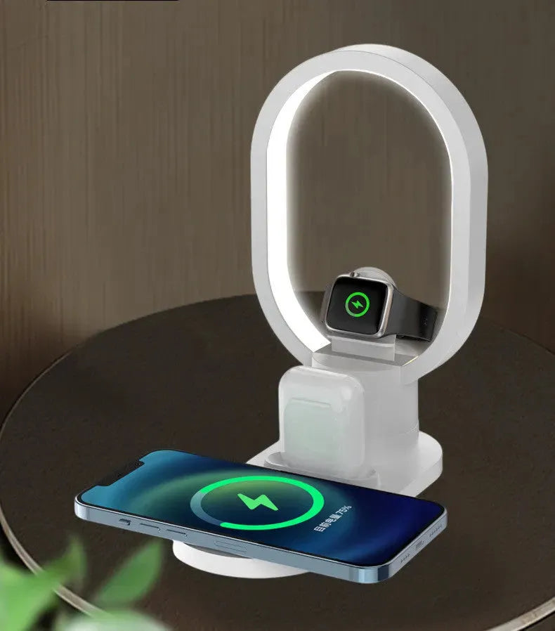 Four In One Wireless Charging For Bedside Lights - Bellarte Enchanté Four In One Wireless Charging For Bedside Lights